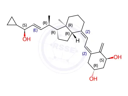 Chemical structure of Calcipotriol EP impurity B