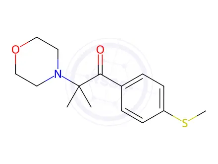 Chemical structure of 2-Methyl-4'-(methylthio)-2-morpholinopropiophenone