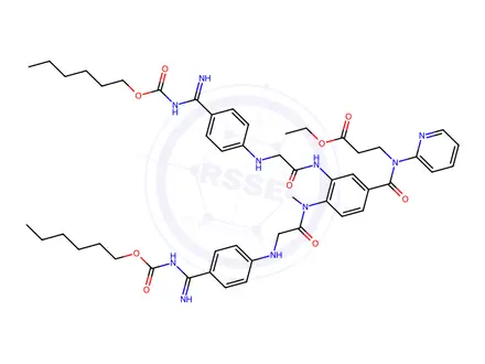 Chemical structure of Dabigatran Impurity 143