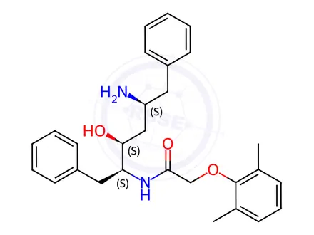 Chemical structure of Lopinavir EP Impurity E