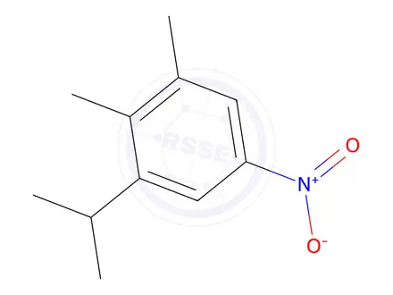 Chemical structure of 1-Isopropyl-2,3-dimethyl-5-nitrobenzene