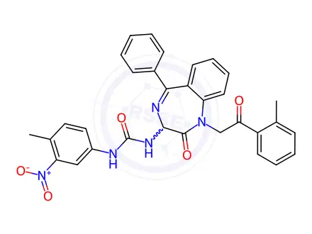 Chemical structure of YM 022 Impurity 66