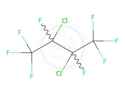 Chemical structure of 2,3-Dichlorooctafluorobutane