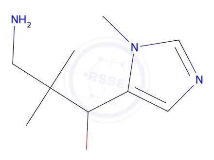 Chemical structure of 3-Amino-2,2-dimethyl-1-(1-methyl-1h-imidazol-5-yl)propan-1-ol