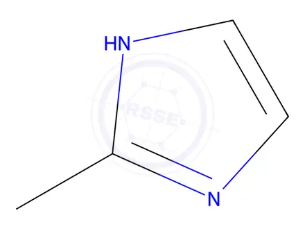 Chemical structure of 2-Methylimidazole