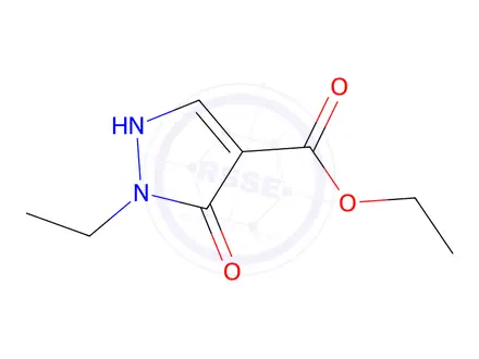 Chemical structure of ethyl 1-ethyl-5-hydroxy-1H-pyrazole-4-carboxylate