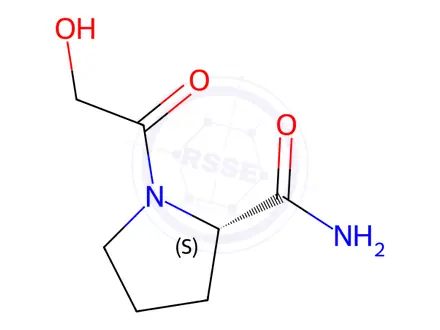 Chemical structure of Vildagliptin Impurity 162