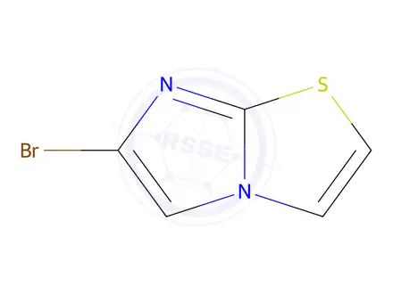 Chemical structure of 6-bromoimidazo[2,1-b][1,3]thiazole