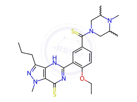Chemical structure of Sildenafil Citrate Impurity 145