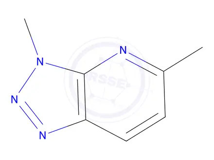 Chemical structure of 3,5-Dimethyl-3H-[1,2,3]triazolo[4,5-b]pyridine