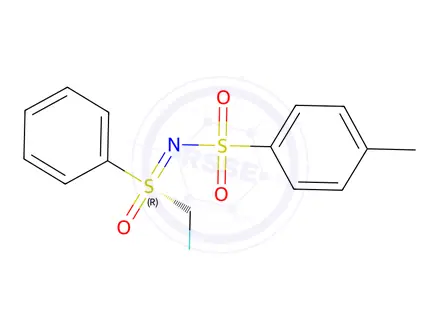 Chemical structure of N-[(R)-(Fluoromethyl)oxidophenyl-λ4-sulfanylidene]-4-methyl-benzenesulfonamide