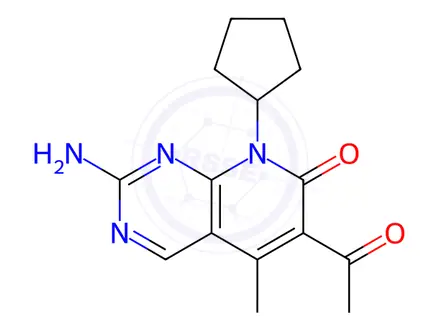 Chemical structure of Palbociclib Impurity 384