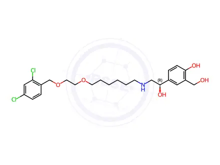 Chemical structure of 2,4-Dichloro Vilanterol