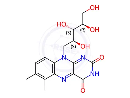 Chemical structure of Isoriboflavine