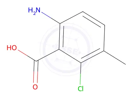 Chemical structure of 6-Amino-2-chloro-3-methyl-benzoic acid