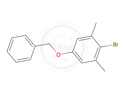 Chemical structure of (4-Bromo-3,5-dimethyl)phenyl Benzyl Ether