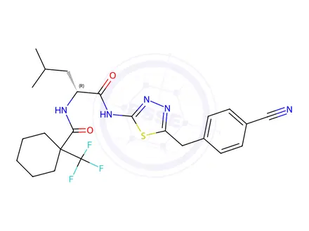 Chemical structure of BAY-805