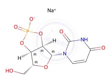 Chemical structure of Uridine-2',3'-cyclic Monophosphate Sodium Salt