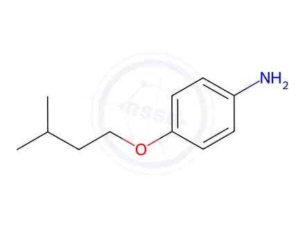Chemical structure of [4-(3-Methylbutoxy)phenyl]amine