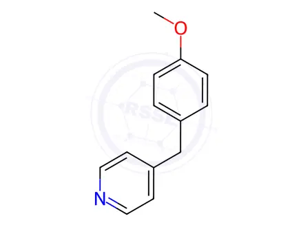 Chemical structure of 4-(p-Methoxybenzyl)pyridine
