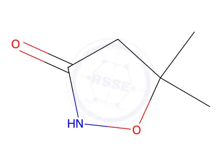 Chemical structure of 5,5-Dimethyl isoxazolidinone