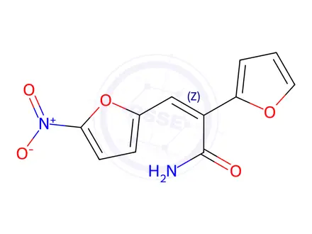 Chemical structure of Furylfuramide