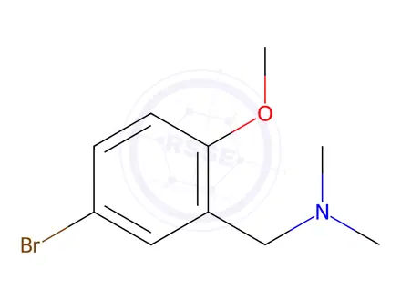 Chemical structure of (5-Bromo-2-methoxyphenyl)-N,N-dimethylmethanamine