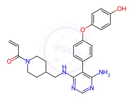 Chemical structure of Evobrutinib Impurity 3