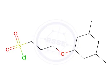 Chemical structure of 3-((3,5-Dimethylcyclohexyl)oxy)propane-1-sulfonyl chloride