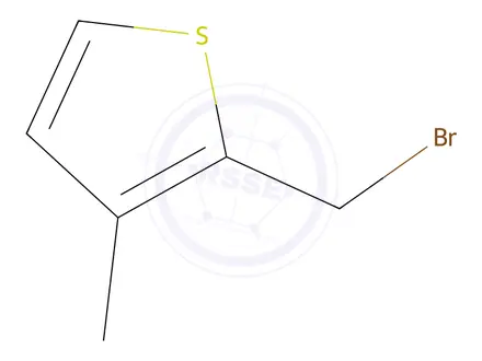 Chemical structure of 2-(Bromomethyl)-3-methylthiophene