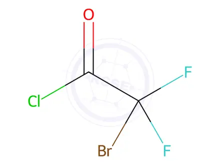 Chemical structure of Bromodifluoroacetyl chloride
