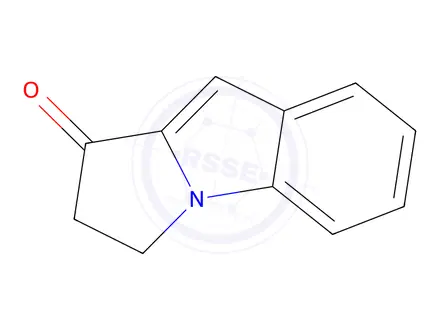 Chemical structure of 2,3-dihydropyrrolo[1,2-a]indol-1-one