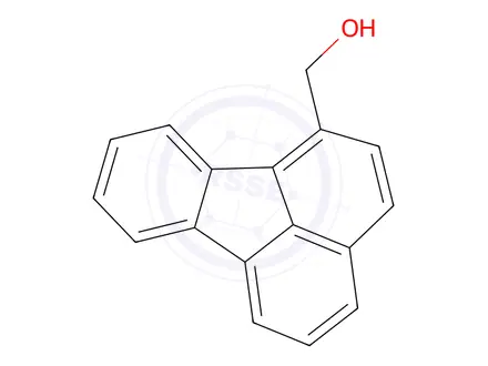 Chemical structure of 1-HYDROXYMETHYLFLUORANTHENE