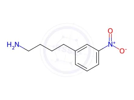 Chemical structure of 4-(3-nitrophenyl)butan-1-amine