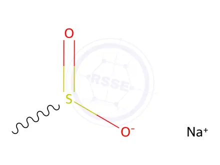 Chemical structure of Methylsulfinic acid Sodium Salt