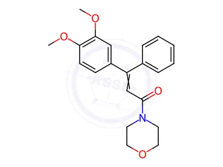 Chemical structure of Dimethomorph Impurity 5