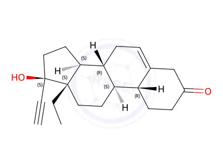 Chemical structure of Levonorgestrel EP Impurity P