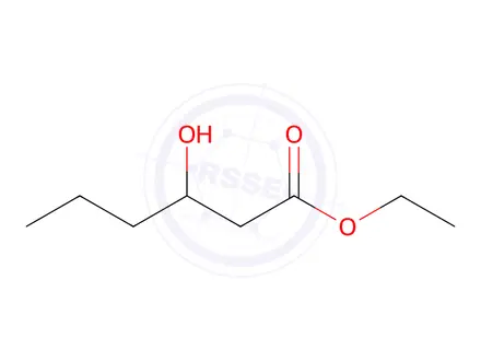 Chemical structure of Ethyl 3-hydroxyhexanoate
