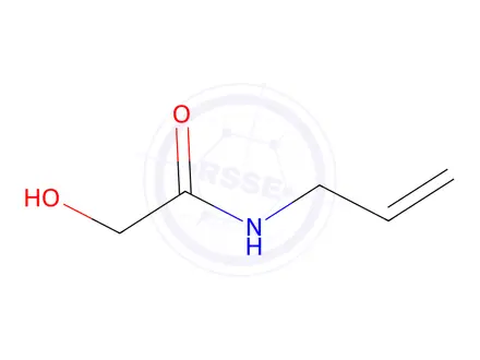 Chemical structure of 2-hydroxy-N-(prop-2-en-1-yl)acetamide