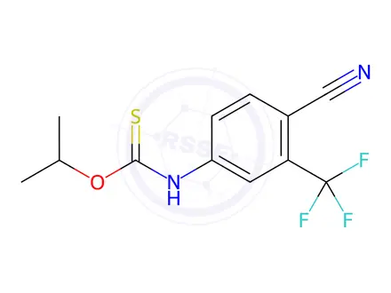 Chemical structure of Enzalutamide Impurity 125