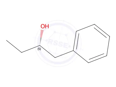 Chemical structure of (2S)-1-phenylbutan-2-ol