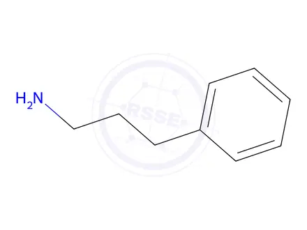 Chemical structure of 3-Phenylpropylamine (BSC)