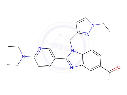 Chemical structure of P300/CBP-IN-3