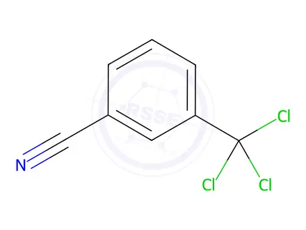 Chemical structure of 3-(Trichloromethyl)benzonitrile