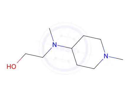 Chemical structure of 2-[Methyl-(1-Methyl-piperidin-4-yl)-aMino]-ethanol