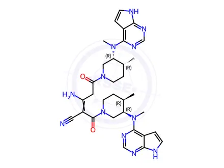 Chemical structure of Tofacitinib Impurity 104