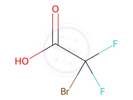 Chemical structure of Bromodifluoroacetic acid