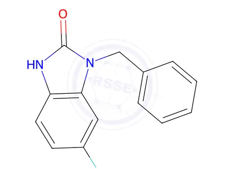 Chemical structure of 1-benzyl-6-fluoro-1H-benzo[d]imidazol-2(3H)-one