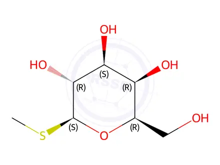 Chemical structure of Methyl-β-D-thiogalactoside