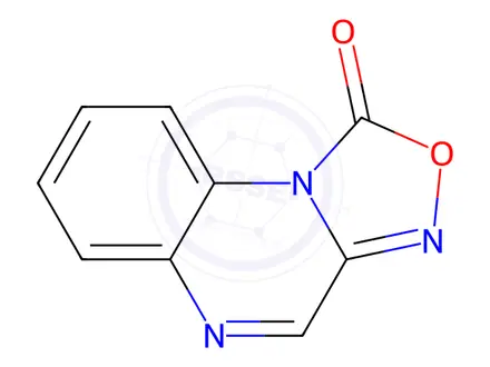 Chemical structure of 1H-[1,2,4]Oxadiazolo[4,3-a]quinoxalin-1-one